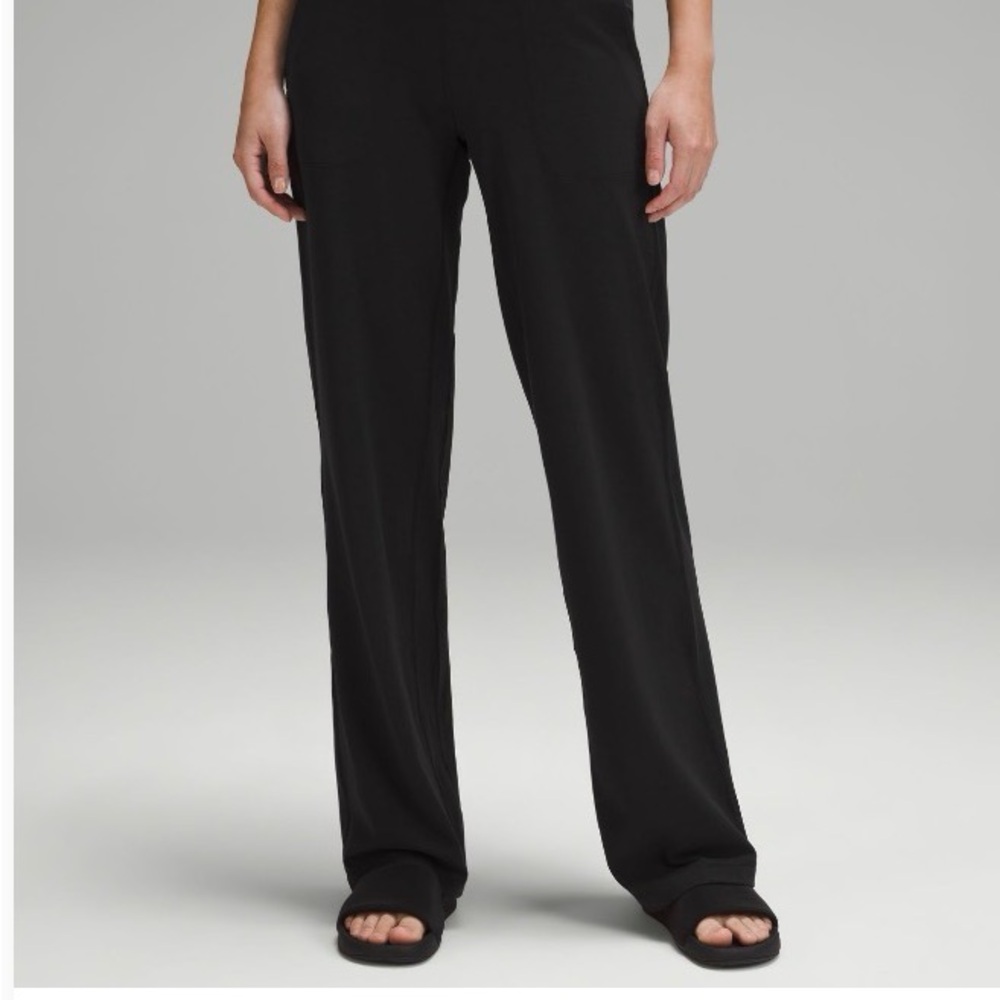 lululemon athletica Align Black Wide-Leg Pants